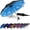 High clouds, variant on Compact Travel Umbrella, Automatic Open/Close Windproof Umbrella, 10 Fiberglass Ribs, 210T Pongee, UPF 50+ Sun/Rain, Lightweight Portable Umbrellas Travel Size with Carry Sleeve