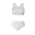 thumbnail image 4 of Cathalem Women's Bikini Set Two Piece Swimwear Bathing Suit for women Womens Swimming Suits Bikini(White,L), 4 of 5