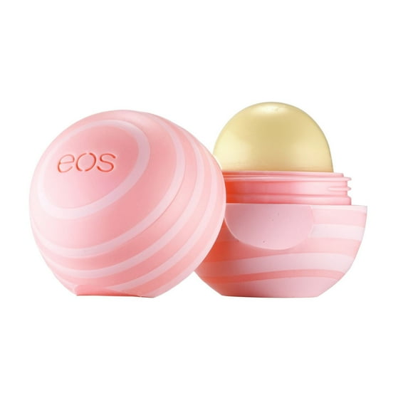 Baume à lèvres sphérique eos au lait de coco visiblement doux