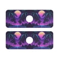 thumbnail image 7 of Yayeee Faucet Mat for Kitchen Sink 14.7" Diatomite Long Splash Guard Pad, Green Digital Art, 2 Pack, 7 of 7