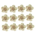 thumbnail image 4 of LABSERRON 12Pcs Khaki Colored Simulated Rose Model For Diy Craft And Home Decor, 4 of 8