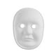 thumbnail image 2 of Máscara blanca DIY Pintura Máscara facial completa Máscara en blanco Máscara de papel DIY Máscara de disfraz, 2 of 7