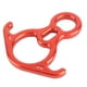 thumbnail image 4 of Anillo de Descenso de Escalada, Descensor de 8 Cuerdas Figura de Rescate de 50 kn Dispositivo de Aseguramiento de Descensor 8 Equipo de Rescate de Escalada Adecuado Para Rescate, 4 of 7