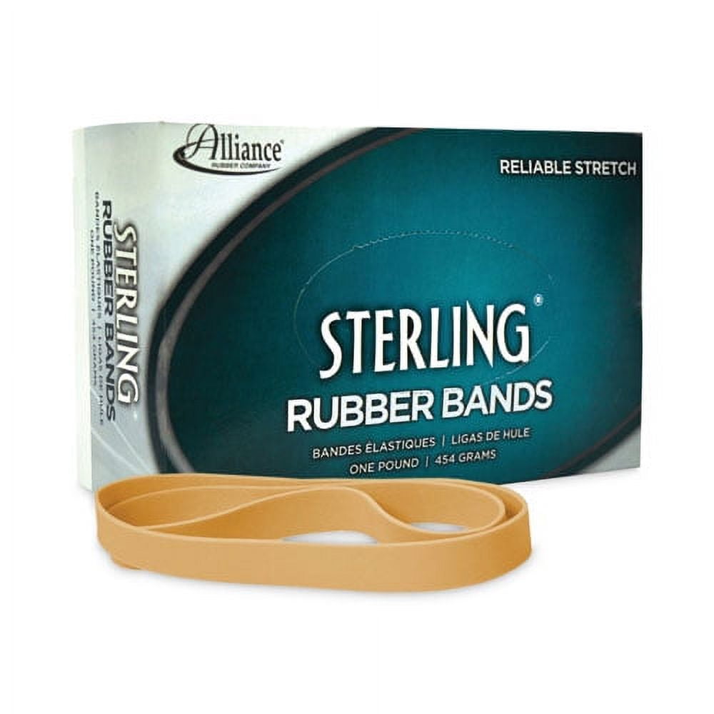"Sterling Rubber Bands, Size 105, 0.05"" Gauge, Crepe, 1 Lb Box, 70/box | Bundle of 2 Boxes"