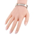 thumbnail image 2 of Calvin Klein Hook Stainless Steel Rose Gold PVD Closed Bangle Bracelet Set, 2 of 4