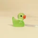 thumbnail image 1 of Mini adorno de pato amarillo fluorescente, figuras en miniatura, artesanía de resina pequeña, micropaisaje, decoración para casa de muñecas DIY, 10-100 Uds., 1 of 5