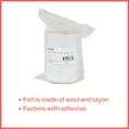 thumbnail image 2 of McKesson Orthopedic Felt Roll - Non-Sterile, Adhesive Rayon/Wool Medical Padding - Tan, 1/8 in Thick, 6 in x 2 1/2 yd, 20 Ct, 2 of 9