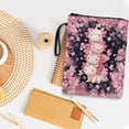 thumbnail image 3 of HELLHERO Salamander Floral Pattern 1pcs Book Organizer Bag with Zipper Vintage Book Organzier Holder Easy Carry Book Case with Waterproof, 3 of 8