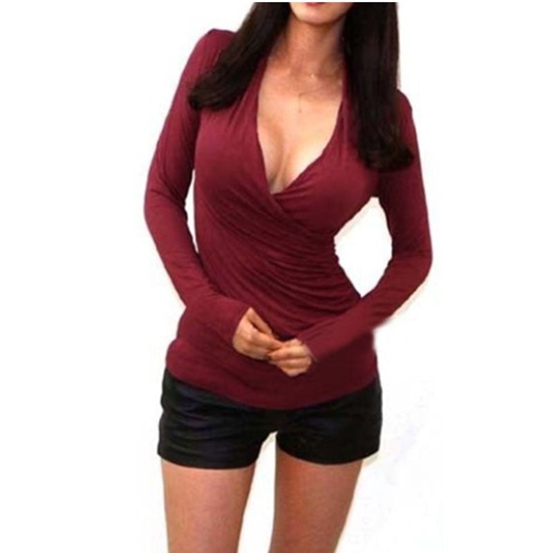 sexy low cut shirts