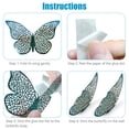 thumbnail image 2 of 3D Butterfly Wall Stickers,Decoration Decals DIY Wall Art for Room Decor（24pcs）, 2 of 5