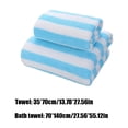 thumbnail image 3 of Velvet Absorbent Bath Towels For Adults Face Towel Bath Towel Set Soft Comfortable Bathroom Towel Set Highly Absorbent Soft Bathroom Towels Set, 3 of 6