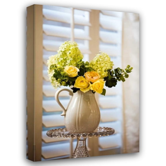 Philip Clayton-Thompson 17x24 Gallery Wrapped Canvas Wall Art Titled - Spring Bouquet I