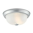 thumbnail image 5 of 10 inch Flush Mount Ceiling Light Kitchen Light Fixtures with Brush Nickle Finish 60W (2 pack), 5 of 7