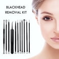 thumbnail image 2 of Practical Blackhead Remover Tool Kit Facial Pore Cleaner Set Acne Needles Clip, 2 of 9