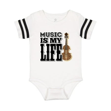 

Inktastic Violin Player Music Life Gift Baby Boy or Baby Girl Bodysuit