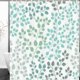 thumbnail image 1 of ABPHQTO Cortina de ducha con estampado de texturas de hojas 150x180 cm, 1 of 1