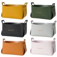 thumbnail image 4 of LCXmlly Infant Bed Curtain Desktop Storage Box High Capacity Folding Detachable Faux Leather, 4 of 6