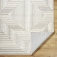thumbnail image 2 of Livabliss Washable Rugs for Living Room, 5x7 Lyna Modern Beige Area Rug, Bedroom Dining Room Home Decor Stain Resistant Carpet (5' x 7'2"), 2 of 7