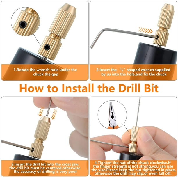 Electric hand online drill for resin