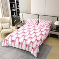 thumbnail image 2 of Erosebridal Pink Bowknot 100% Cotton Duvet Cover Full Teens Adult,Oil Painting Bow Bedding Set,Fantasy Princess Quilt Cover(No Comforter), 2 of 5