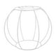 thumbnail image 2 of Marco de pantalla de lámpara, marco de pantalla de lámpara, decoración del hogar, accesorio elegante, protector de bombilla, soporte de pantalla,, 2 of 8