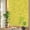 Yellow, variant on Retro Spring Floral Privacy Window Film, Decorative Stained Glass Window Film, Brown Butterfly Botanical Resuable Rainbow Static Cling for Home Bathroom Living Room Glass Door 17.7"x78.7"