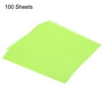 thumbnail image 3 of Uxcell Origami Paper Double Sided for Art Craft Project Beginner 100 Sheets Fluorescent Green 10x10 inch, 3 of 5