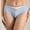 Blue, variant on Gapacks Women's Bikini Panties - 100% Polyester, Durable, Comfortable Everyday Wear, Blue, Size L, Bow Detail, Single Pack