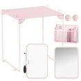 thumbnail image 1 of Organizador de casilleros Svartur Pink con estante, espejo y pizarra blanca, 7 unidades, 1 of 5