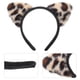 thumbnail image 2 of Diadema con orejas de gato y estampado de leopardo para mujer, accesorio para el cabello con orejas de animal esponjosas, ideal para cosplay, festivales y fiestas, 2 of 8