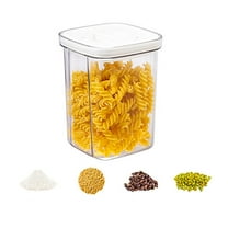 Airtight Canisters Basdi Airtight Storage Canisters - 600Ml Plastic Pantry Organizers for Cereal, Flour & Sugar, Twist-Lock Lids, Stackable, Bpa-Free, Keeps Food Fresh & Dry, Twist Lock Container