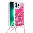 thumbnail image 1 of Funda FOXDOCK para iPhone 13 Pro Max con Cuerda Ajustable, Brillo Líquido, Protección Antigolpes y Lente – Ideal para Regalo, 1 of 6