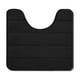 thumbnail image 2 of Foam Bath Mat U Shape Toilet Mats Bathroom Rugs Soft Comfortable Water Drying Absorption Non-Slip Thick Machine Washable Easier To Dry Dark, 2 of 7