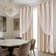 thumbnail image 4 of ddioayh Curtains Double Layer Blackout Thermal Insulated with Star Lace Design 84x52in for Bedroom and Living Room Adjustable Light Control, 4 of 6