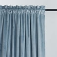thumbnail image 4 of Cortinas Roslynwood Stone Blue Velvet 132 x 160 cm, 2 paneles, 4 of 8