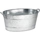 thumbnail image 2 of Tablecraft Galvanised Steel Oval Beverage Tub 21ltr | Party Tub, Drinks Pail, Beer Bottle Cooler, 2 of 2