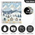 thumbnail image 5 of Yayeee Magnetic Dishwasher Cover for The Front Decoration Home Kitchen Machine Sticker Protector, Winter Village Serenity, 5 of 6