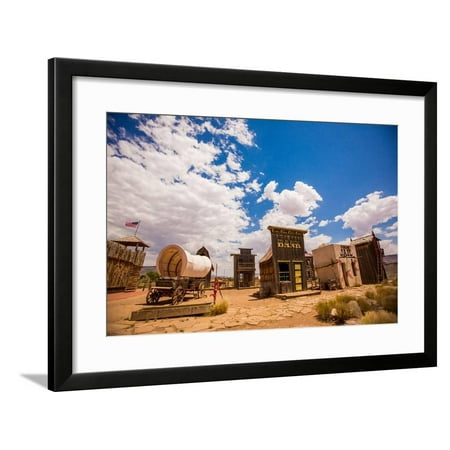 Ghost Town, Virgin Trading Post, Utah, United States of America, North America Framed Print Wall Art By Laura