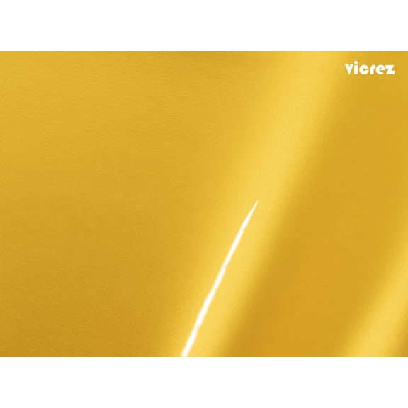 Vicrez Vinyl Car Wrap Film vzv10153 Gloss Yellow | 5ft. x 3 ft.