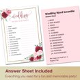 thumbnail image 5 of Bridal Shower Games - Set of 4 Games for 30 Guests - Double Sided Cards - Wedding Shower Games - Rose Gold, 5 of 6