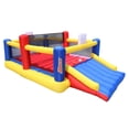 thumbnail image 2 of Banzai Sports Zone Bounce Arena: Inflatable Bouncer - Basketball and Volleyball, Motor Air Blower, (17ft 4in L x 10ft W x 6ft H), Ages 3+, 2 of 11