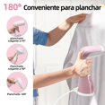 thumbnail image 3 of Plancha de Vapor para Ropa Vertical, Vaporizador Port&aacute;til, Plancha de Viaje de Calentamiento R&aacute;pido con Tanque de Agua de 300 ML, Ideal para Vacaciones En El Hogar Y Viajes de Ne, 3 of 7