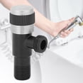 thumbnail image 4 of G1/2in Triangular Valve, Oxidation Rust Hot Cold Water Faucet Water Check Valve, For Hotel Toilet Kitchen Bathroom, 4 of 8