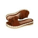 thumbnail image 5 of Sonducket Zapatos de plataforma Planos con Bowknot Sandalias de playa Sandalias anchas casuales Moda femenina Diapositivas Calzado para Type8 NO8, 5 of 6