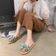 thumbnail image 1 of Moda mujer correa de tobillo verano sandalias planas chanclas Shose Wmkox8yii  hj789, 1 of 5
