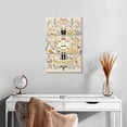 thumbnail image 2 of Elephant Stock Nutcracker Beige Wall Art - Vertical Multi Panel Canvas - Living Room Wall Decor - Pop Culture Multi Panel - Beige And White Decor By Vesna Skornsek - 14" x 23", 2 of 4