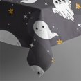 thumbnail image 5 of Dark Halloween Ghosts with Stars Square Tablecloth,Waterproof Square Table Cover,Wipeable Spillproof Washable Table Cover for Home Kitchen Party Decor 42"X42"(107x107cm), 5 of 6