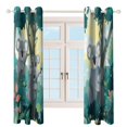 thumbnail image 3 of Cute Koala Window Curtain Panels Grommet Blackout Curtains Blackout Curtains for Living Room, 3 of 7