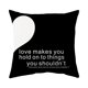 thumbnail image 2 of Fiudx Ofertas Relámpago Fundas De Almohada Para El Día De San Valentín, Funda De Almohada De Tela Similar A La Piel De Melocotón, 18X18 Pulgadas, Decoración Del Día De San Valentín Para Sofá, 2 of 5