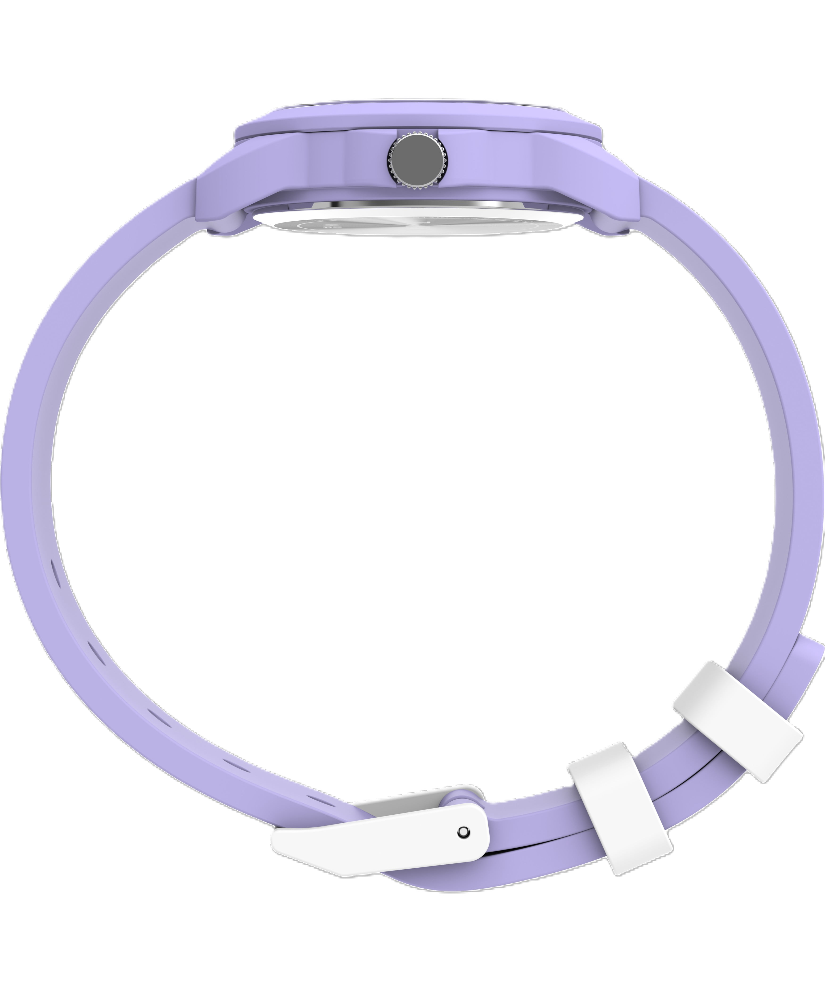 Timex Youth Kids Time Teacher 30mm Watch - Purple Strap White Dial Purple Case